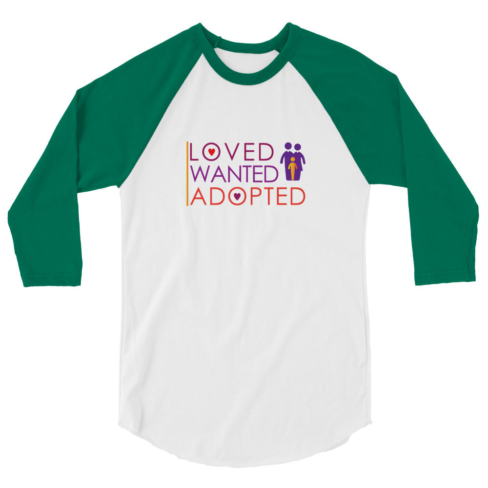 Adoption Pride Baseball Shirt