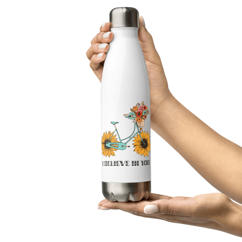I Believe In You - Stainless Steel Water Bottle