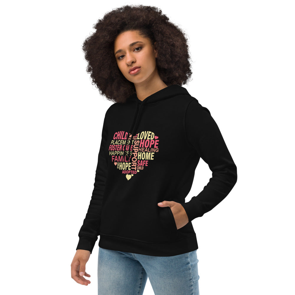 Women's eco-fitted hoodie